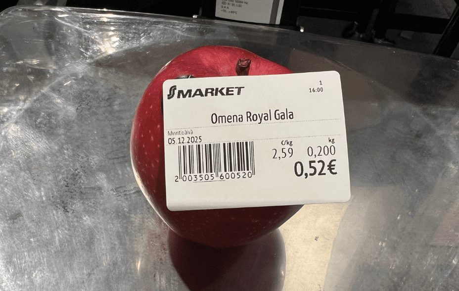 フィンランドスーパー 量り売りのバーコード④